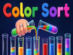 Гульня Color Sort