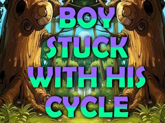 Гульня Boy Stuck with His Cycle