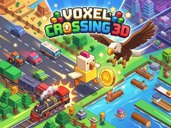 Гульня Voxel Crossing 3D