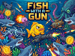 Гульня Fish With a Gun