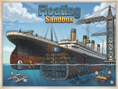 Гульня Floating Sandbox