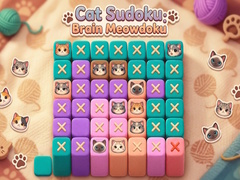 Гульня Cat Sudoku: Brain Meowdoku
