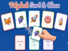 Гульня Tidydeck Sort & Clear