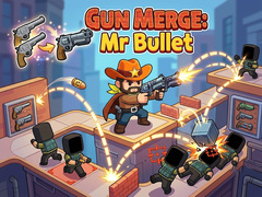 Гульня Gun Merge: Mr Bullet 