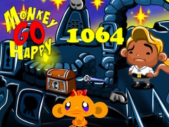 Гульня Monkey Go Happy Stage 1064