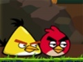 Гульня Mario vs Angry Birds
