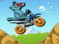 Гульня Oggy And The Cockroaches Bike