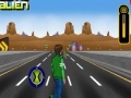 Гульня Ben 10 Highway Skateboard