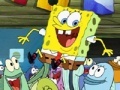 Гульня Spongebob Find The Numbers