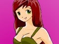 Гульня Dress up the girl-Anime