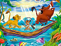 Гульня Alphabets Lion King