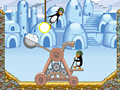 Гульня Crazy Penguin Catapult