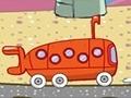 Гульня Sponge Bob bus express