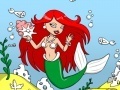 Гульня Mermaid Aquarium Coloring Game
