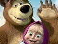 Гульня Masha and the Bear in the woods