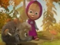 Гульня Masha and the hedgehog
