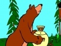 Гульня Masha and the Bear: The tea from a samovar