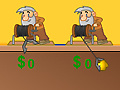 Гульня Gold Miner Two Players